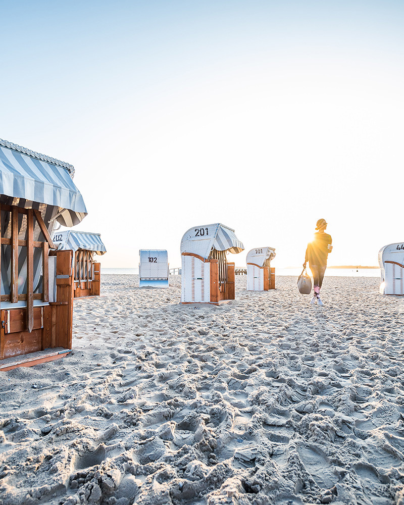 Travemünde_Strandkörbe am Kurstrand © LTM