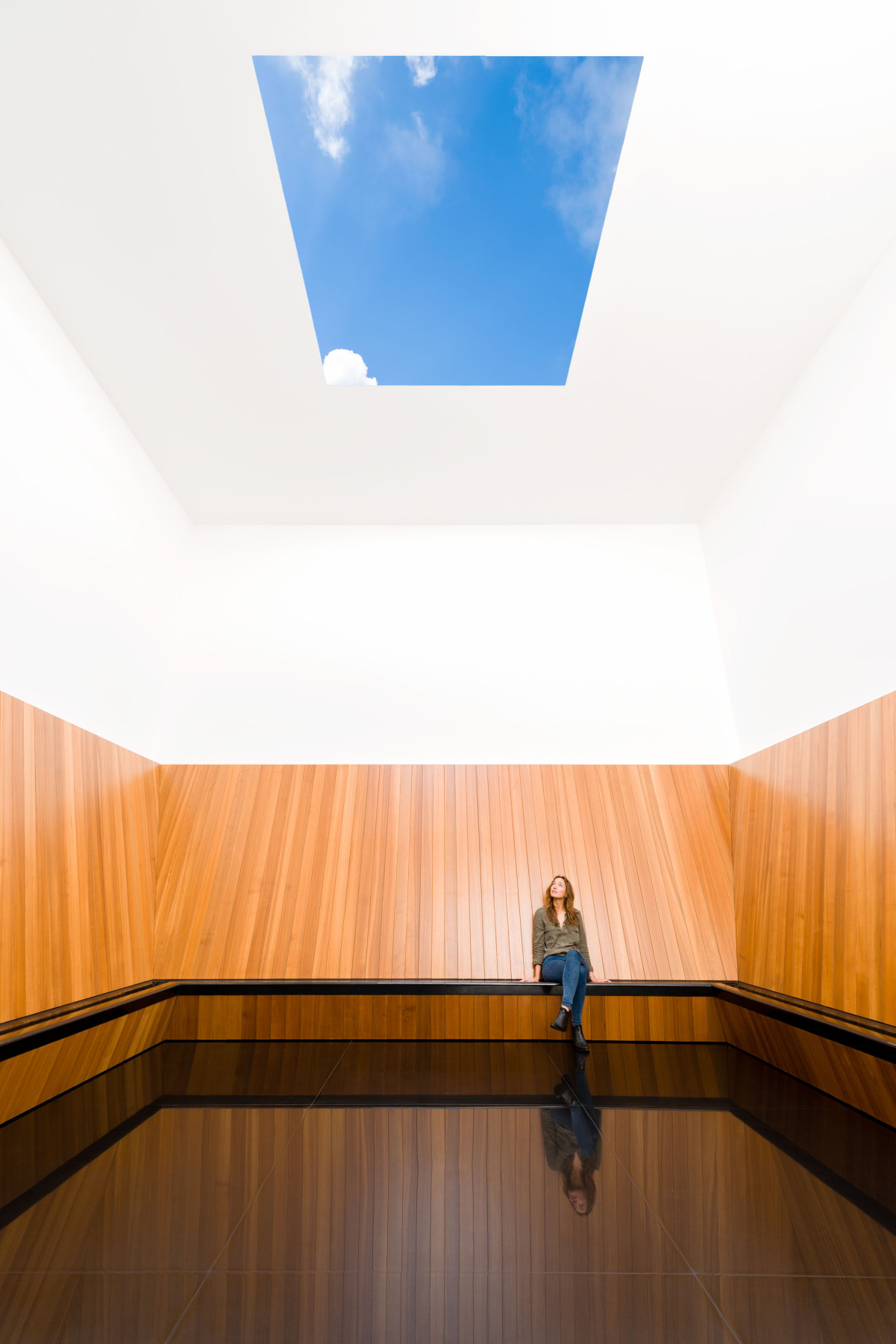 Niederlande, Den Haag, James Turrell, Skyspace, 2016, Collection museum Voorlinden © Antoine van Kaam kl