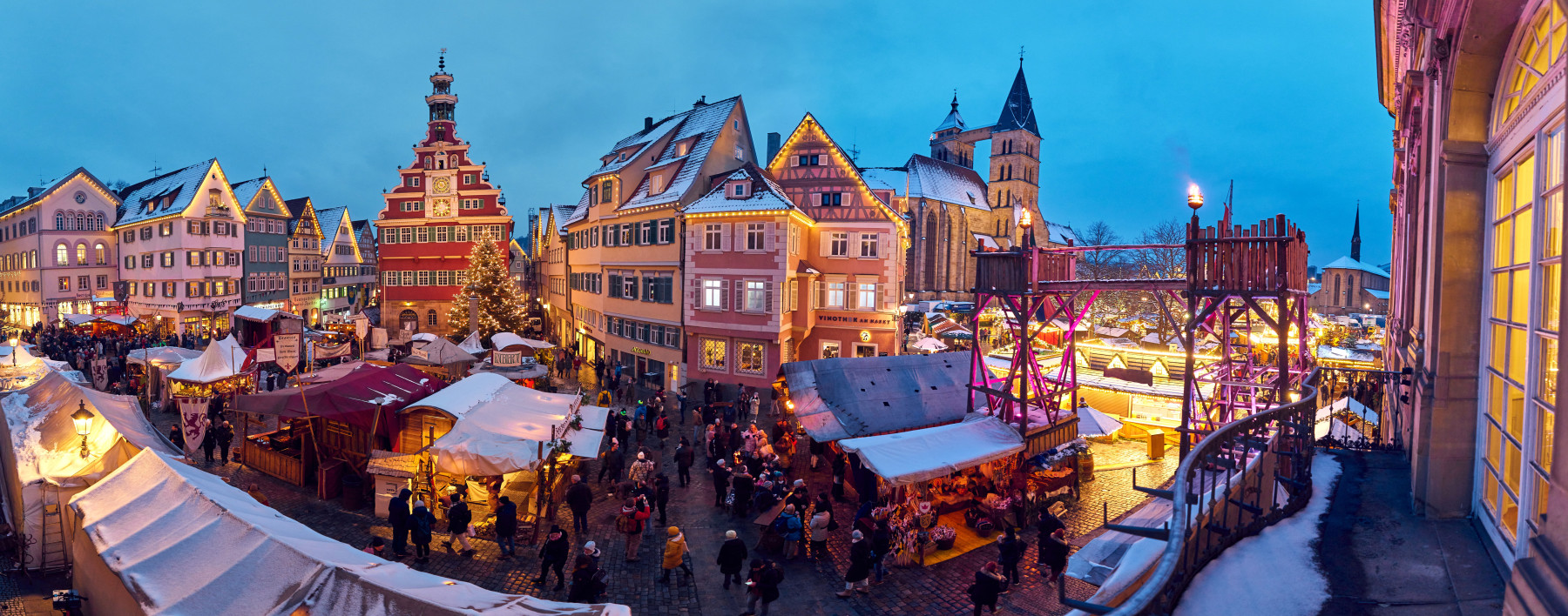 Teaser_Esslingen, Weihnachtsmarkt (C) Esslingen Stadtmarketing & Tourismus GmbH, Maximillian Schwarz