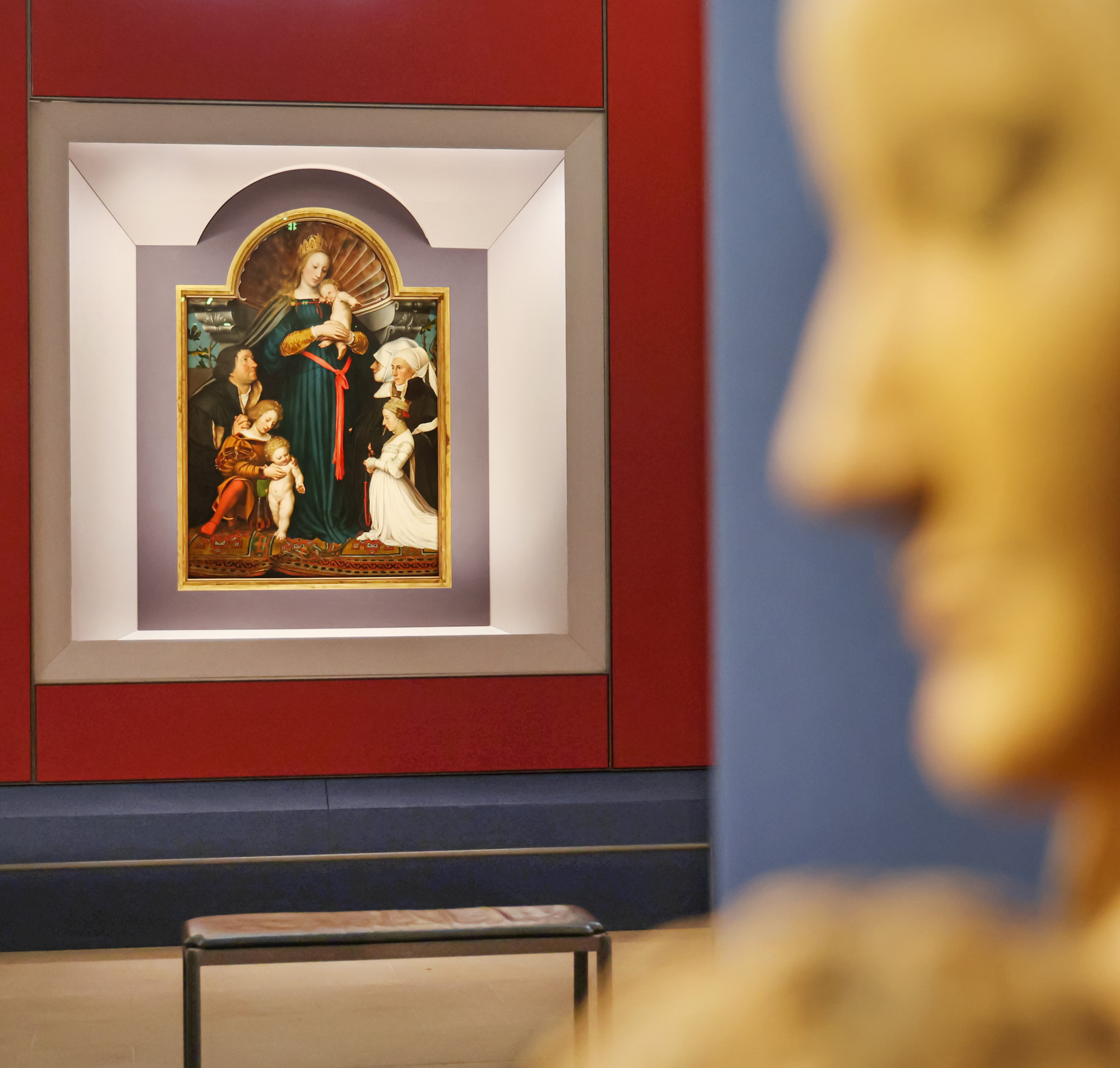 Schwäbisch Hall, Hans Holbein d.J., Madonna des Bürgermeisters Jacob Meyer zum Hasen, Johanniterkirche (C) Sammlung Würth, Ufuk Arslan