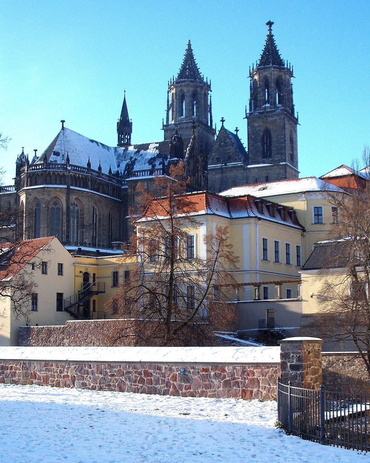 Magdeburg, Dom im Winter ©_Magdeburg_Marketing_2026