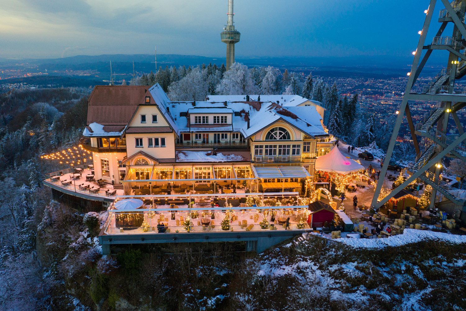 Schweiz, Zürich, Uetliberg, UtoKulm (C) Cemil-Erkoc Zürich-Tourismus