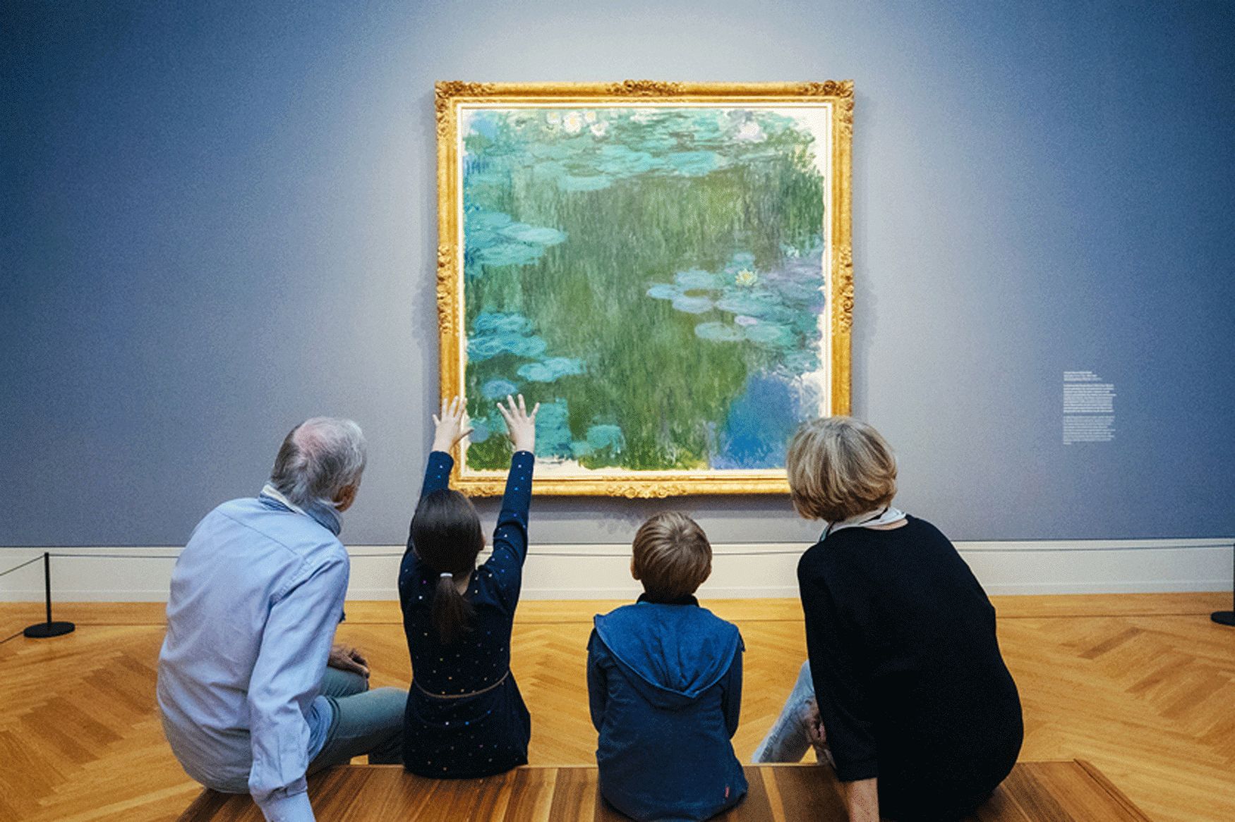 Potsdam, Museum Barberini innen Familienauszeit zuschnitt (C) Julia Nimke