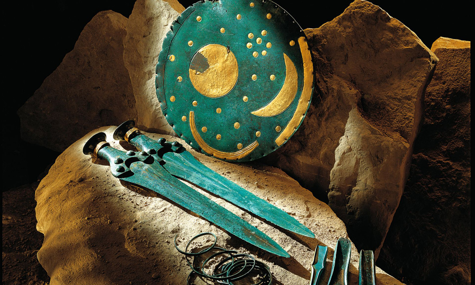 Halle, Himmelsscheibe - ©LDA Sachsen-Anhalt, Juraj Lipták