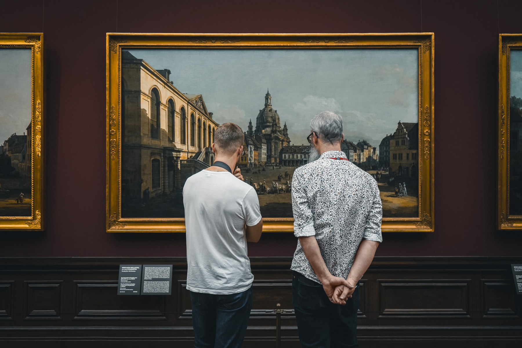 Gemäldegalerie Alte Meister mit Werken Canalettos (c) Dresden Marketing, Foto: Michael R. Hennig