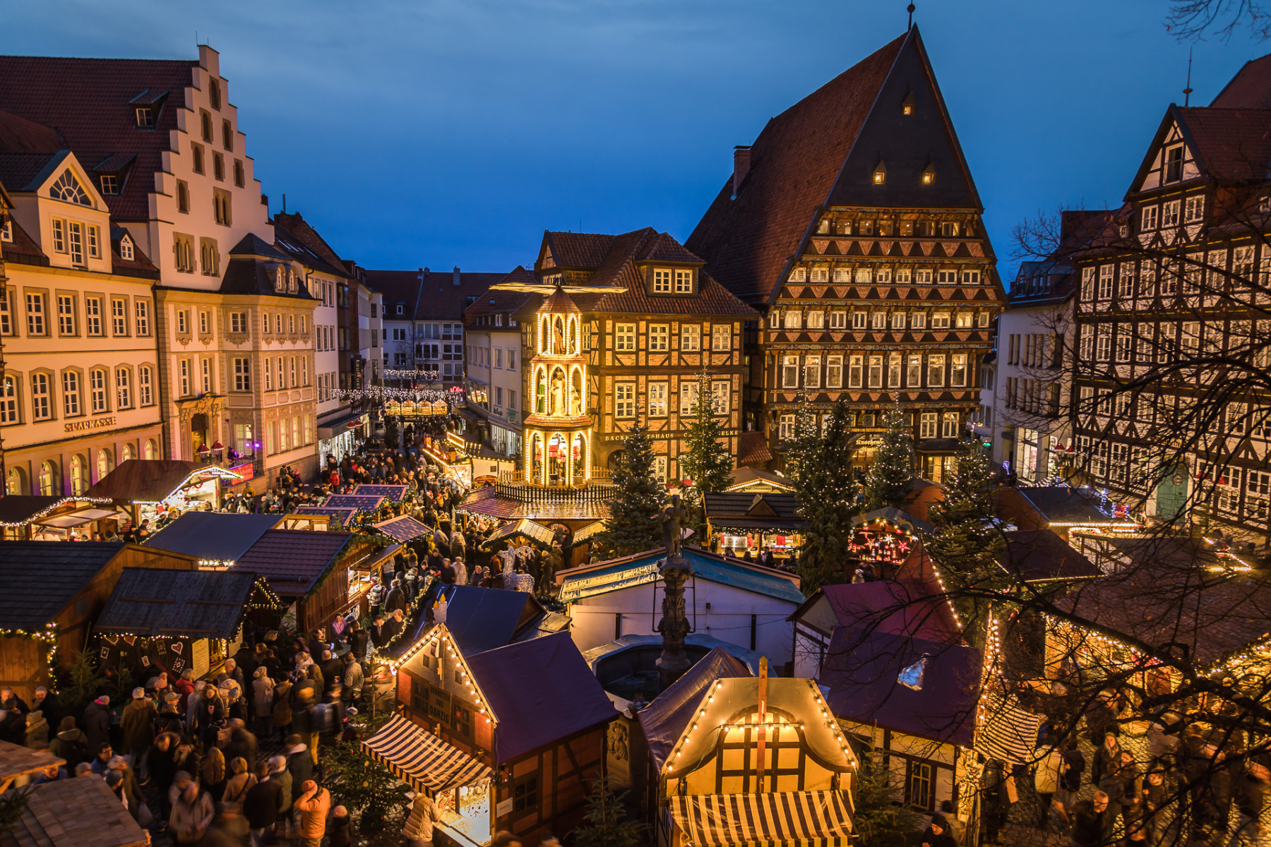 Deutschland, Hildesheim, Weihnachtsmarkt (C) Hildesheim Marketing, Lars Griebner