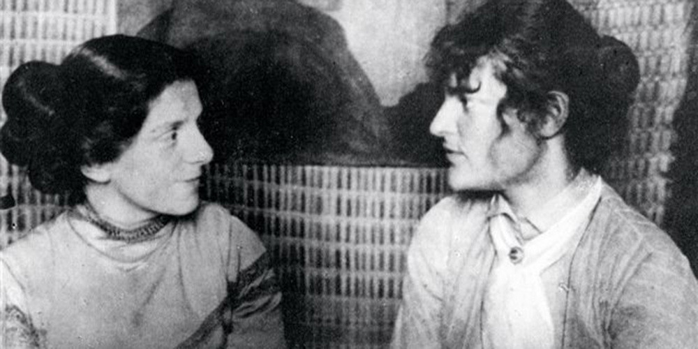 Paula Modersohn-Becker und Clara Westhoff um 1900, privat (c) Worpsweder Touristik- und Kulturmarketing GmbH