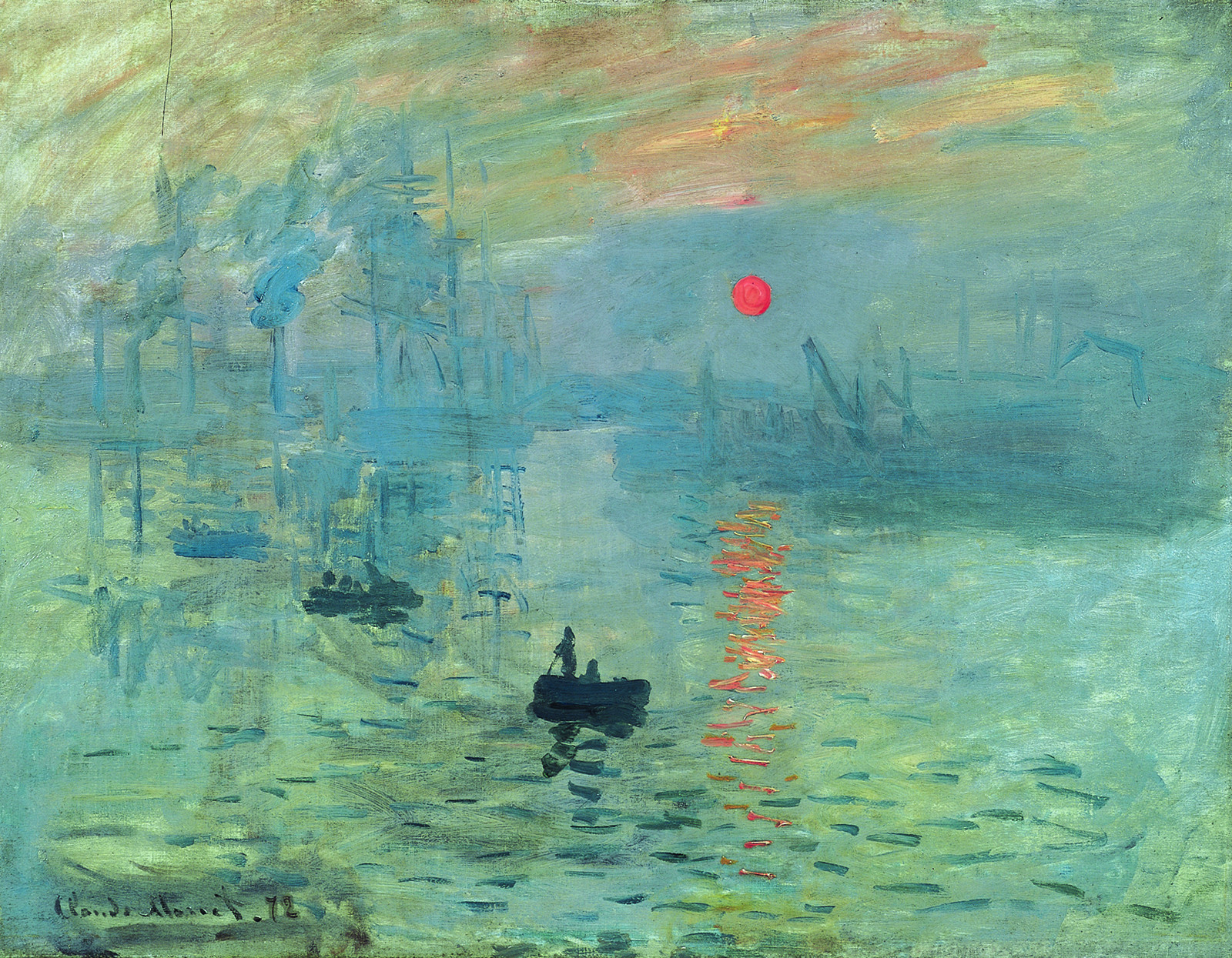 Frankreich, Claude Monet, Impression, soleil levant, 1872 (C) Musée Marmottan