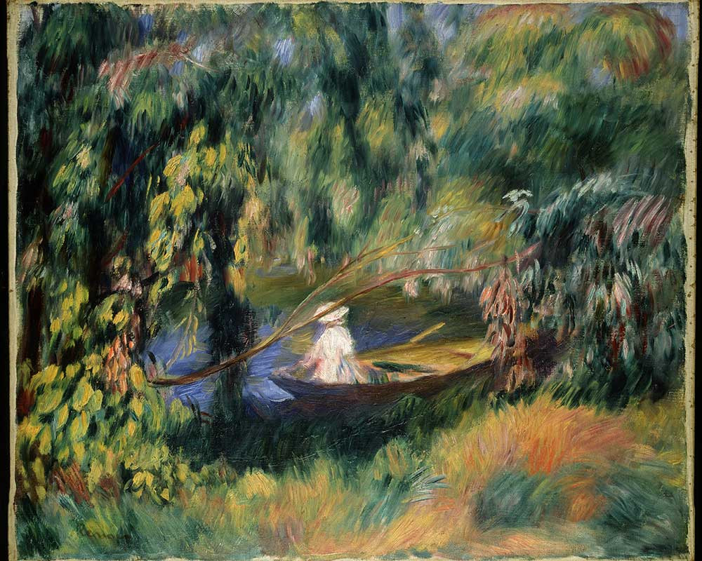 Pierre Auguste Renoir, Öl auf Leinwand, 54,5 x 65,5 cm, Museum Langmatt, Baden